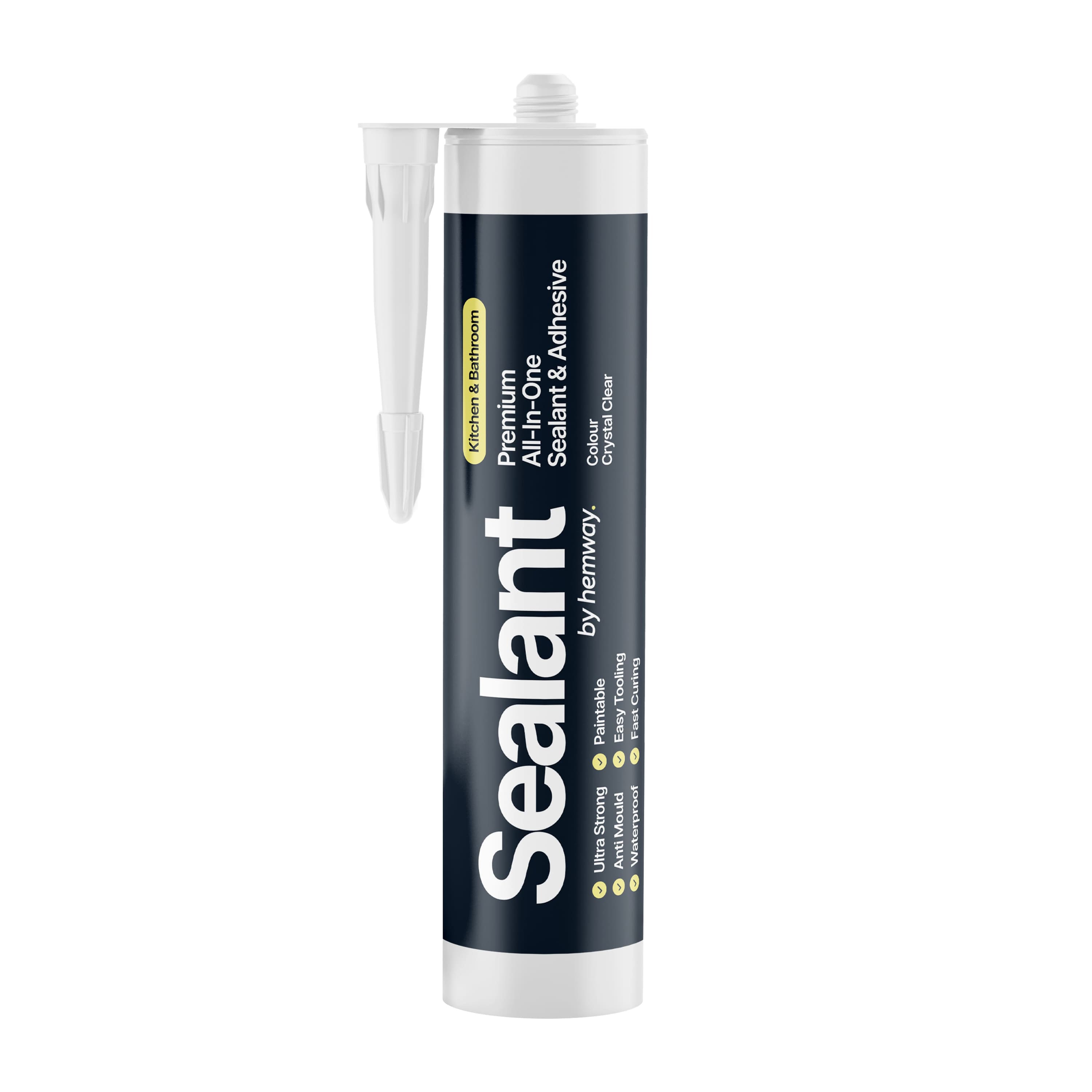 Kitchen & Bathroom All-In-One Sealant & Adhesive | Grout & Sealant | Hemway