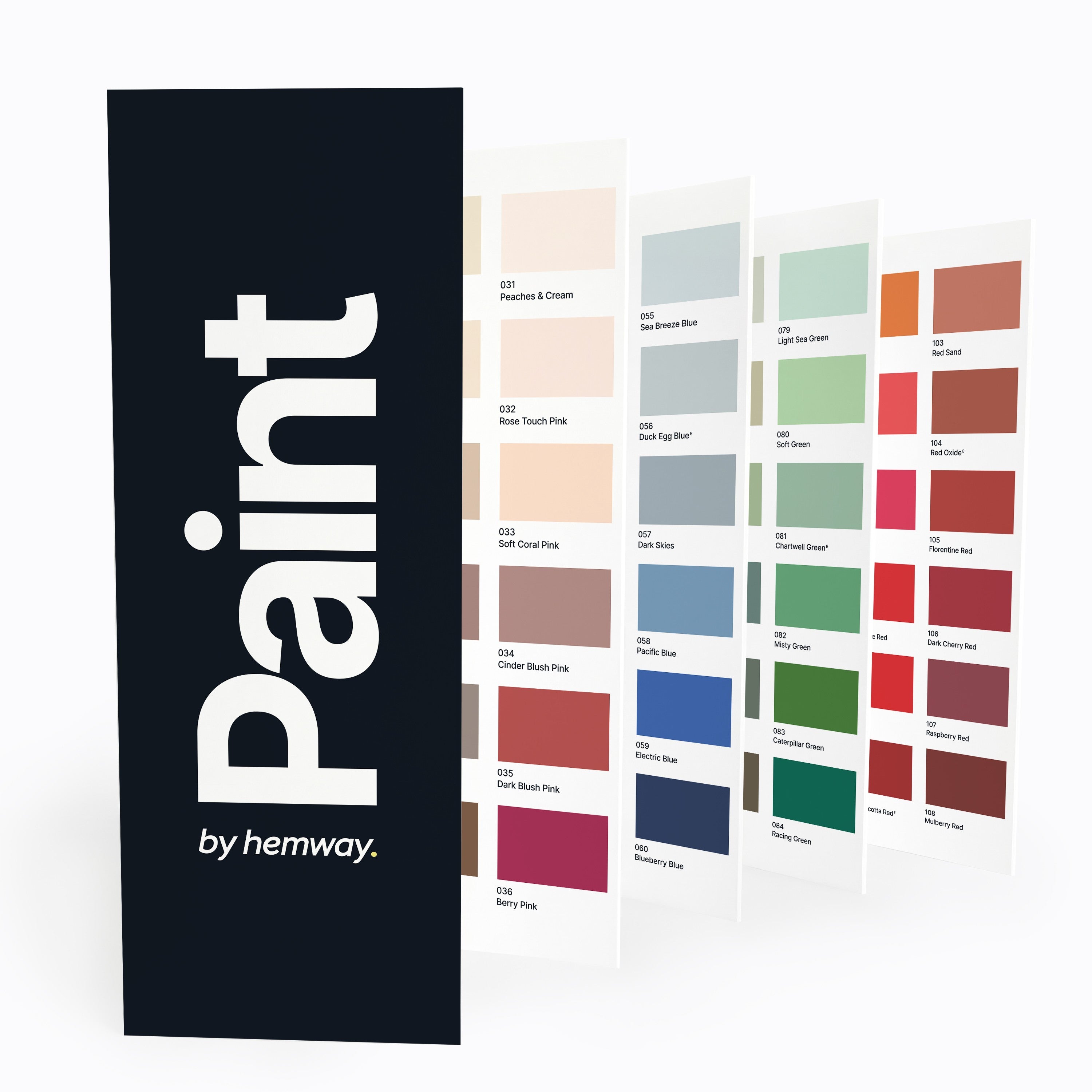 Hemway 118 Paints Colour Booklet