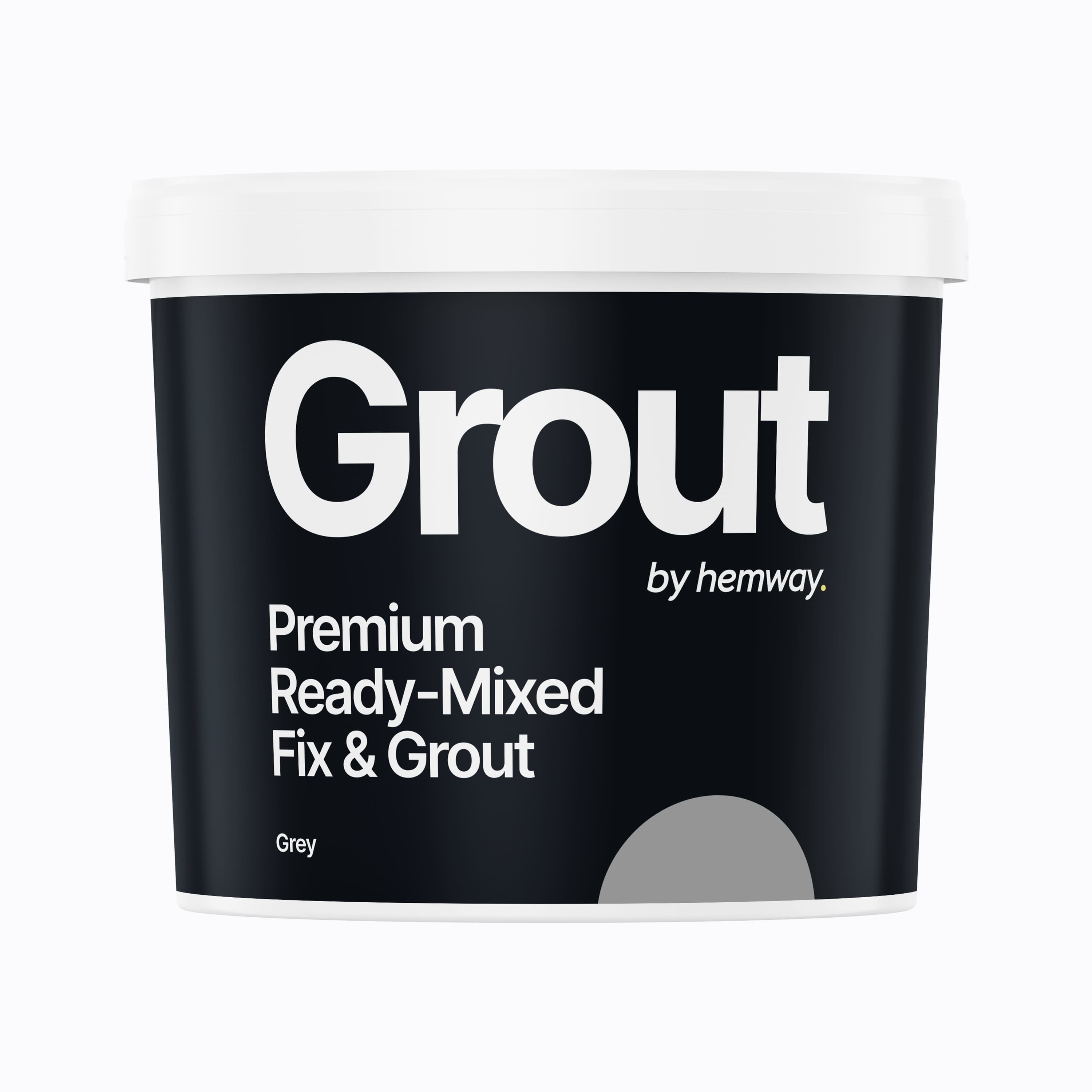 Grey ReadyMixed Fix & Grout Grout Hemway
